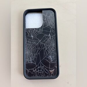 Black Spider Web iPhone 16 pro max Case